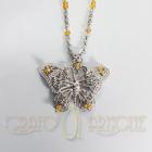 Collana con ciondolo farfalla
